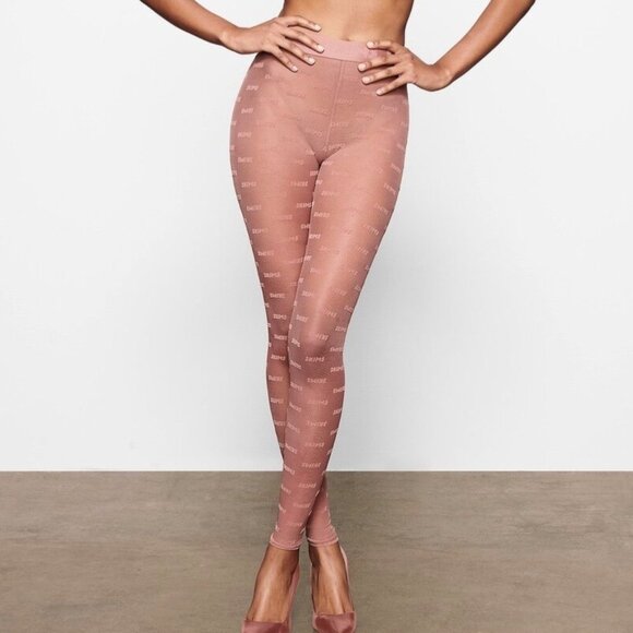 🎁 SKIMS 2 pcs. After Hours Triangle Bralette + Leggings Set Rose Clay XXS - Picture 1 of 12